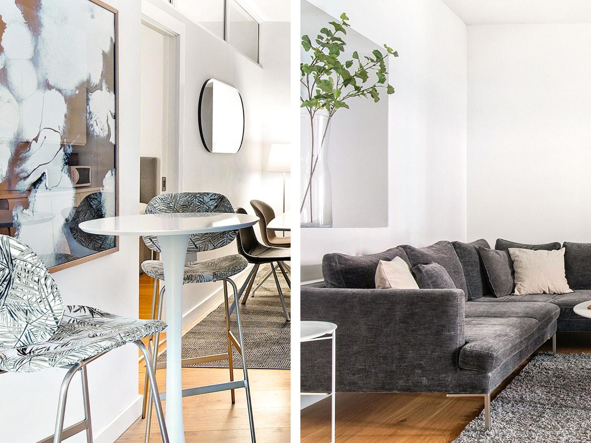 Апартаменты Sanders Leaves - Charming Three-bedroom In Downtown